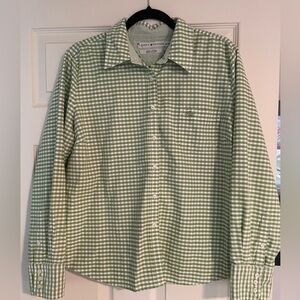 Tommy Hilfiger checked button down.